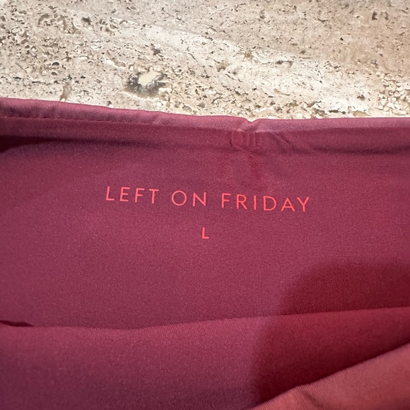 LEFT ON FRIDAY Wear To Bottom - Low Rise, Mid Cut Leg, Medium Bum - Purple - L - Picture 7 of 12